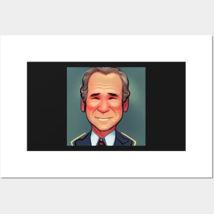 George W. Bush | Comics style Posters and Art